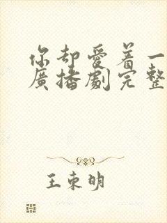 你却爱着一个他广播剧完整版免费