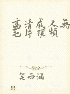 高清成人无遮挡毛片视频