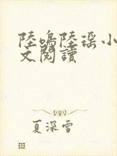 陆鸣陆瑶小说全文阅读