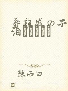 番亲戚の子とお泊まりだから