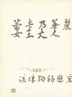 蕾卡乃华丽我的女王大人