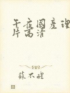 午夜国产理论大片高清