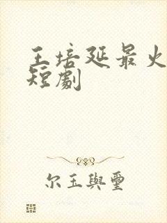 王培延最火十部短剧