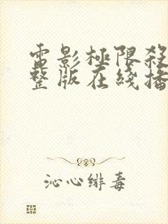 电影极限杀手完整版在线播放超清