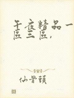 午夜精品一区二区三区,