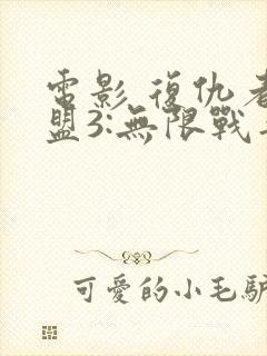 电影 复仇者联盟3:无限战争