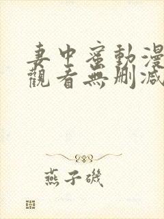 妻中蜜动漫在线观看无删减完整版封面