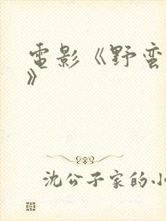 电影《野蛮财阀》