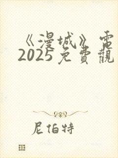 《漫城》电视剧2025免费观看