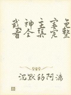 武神主宰免费观看全集完整版在线观看505