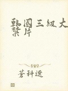 韩国三级大尺度禁片