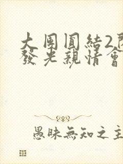 大团圆结2闪闪发光亲情会