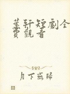 叶轩短剧全集免费观看封面