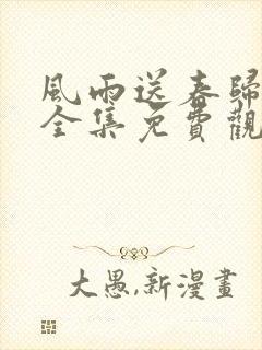 风雨送春归在线全集免费观看电视剧封面