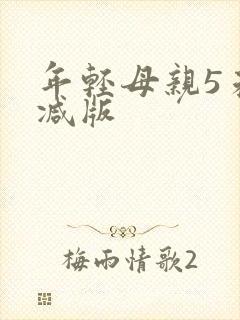 年轻母亲5未删减版封面