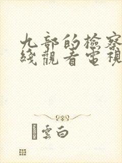 九部的检察官在线观看电视剧封面