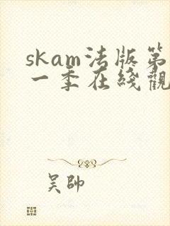 skam法版第一季在线观看完整版
