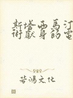 斯塔西马汀为艺术献身的电影