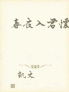 春夜入君怀短剧