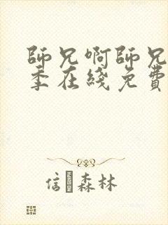 师兄啊师兄第二季在线免费观看封面