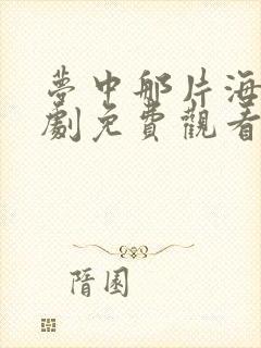 梦中那片海电视剧免费观看全集高清