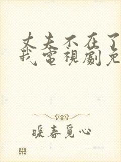 丈夫不在了公追我电视剧免费观看