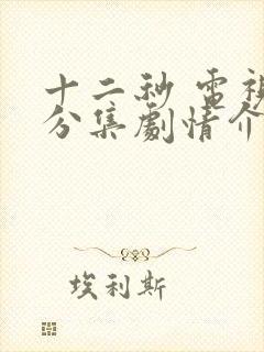 十二秒 电视剧分集剧情介绍