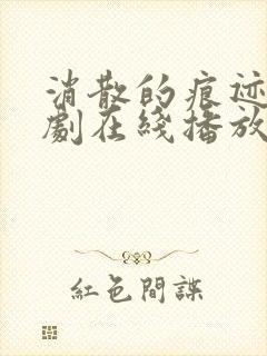 消散的痕迹电视剧在线播放免费