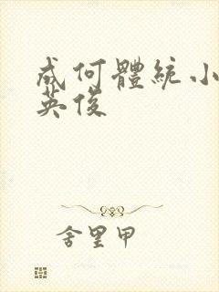 成何体统小说七英俊