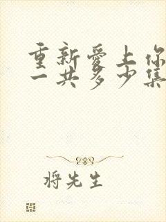 重新爱上你泰剧一共多少集啊