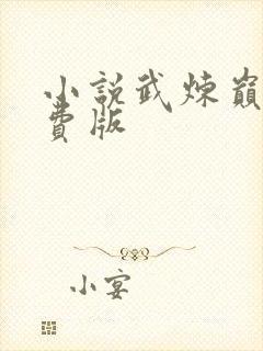 小说武炼巅峰免费版