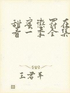 甜蜜惩罚在线观看一季全集免费