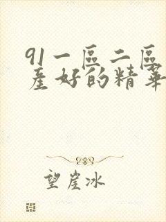 91一区二区国产好的精华液封面