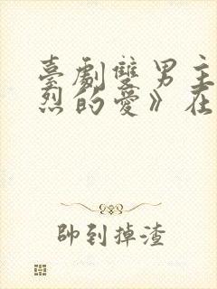 台剧双男主《热烈的爱》在线播放