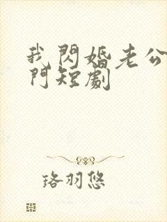 我闪婚老公是豪门短剧