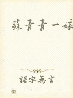 苏青青一嫁三夫