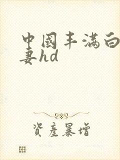 中国丰满白嫩人妻hd