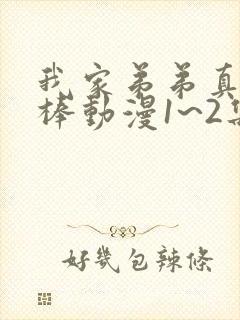 我家弟弟真的超棒动漫1~2集免费封面