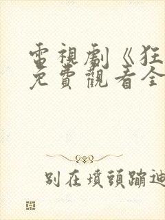 电视剧《狂飙》免费观看全集高清