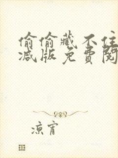 偷偷藏不住无删减版免费阅读