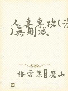 人妻专攻(漫画)无删减