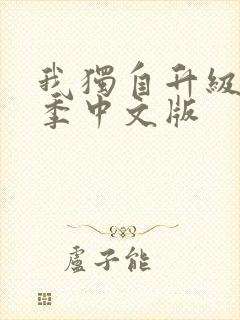 我独自升级第1季中文版