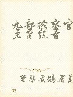 九部检察官全集免费观看