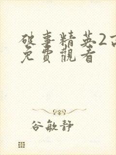 破事精英2高清免费观看封面