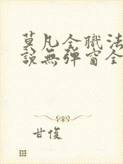 莫凡全职法师小说无弹窗全文阅读封面