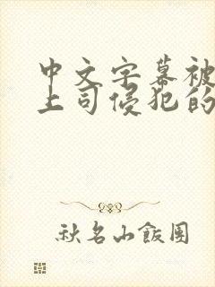 中文字幕被丈夫上司侵犯的人妻