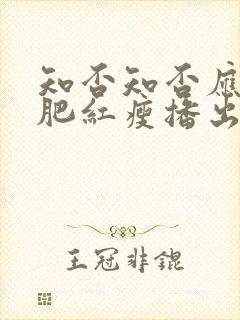 知否知否应是绿肥红瘦播出时间