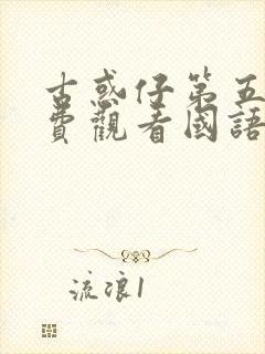 古惑仔第五部免费观看国语封面