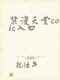 禁漫天堂comic入口