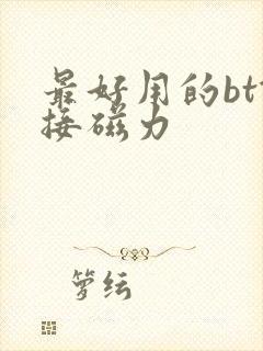 最好用的bt链接磁力